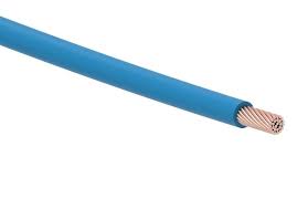 Metro De Cable Primario Automotriz Color Azul Calibre #14 Audiopipe