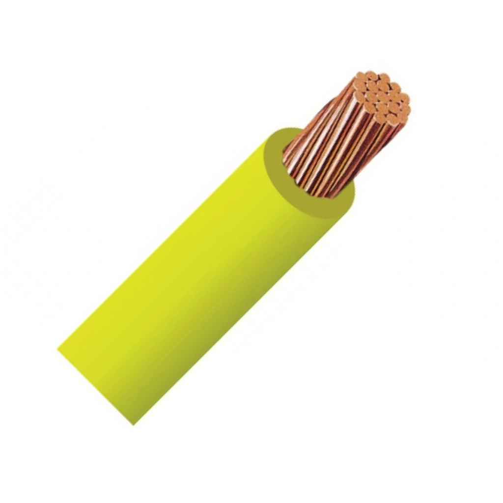 Metro De Cable Primario Automotriz Color Amarillo Calibre #14 Audiopipe