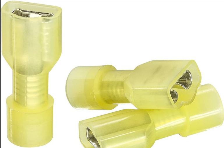 Terminal Amarilla Hembra Con Forro 12-10