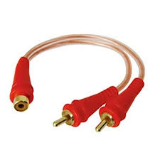 Cable RCA Tipo Y 2 Macho A 1 Hembra Audiopipe