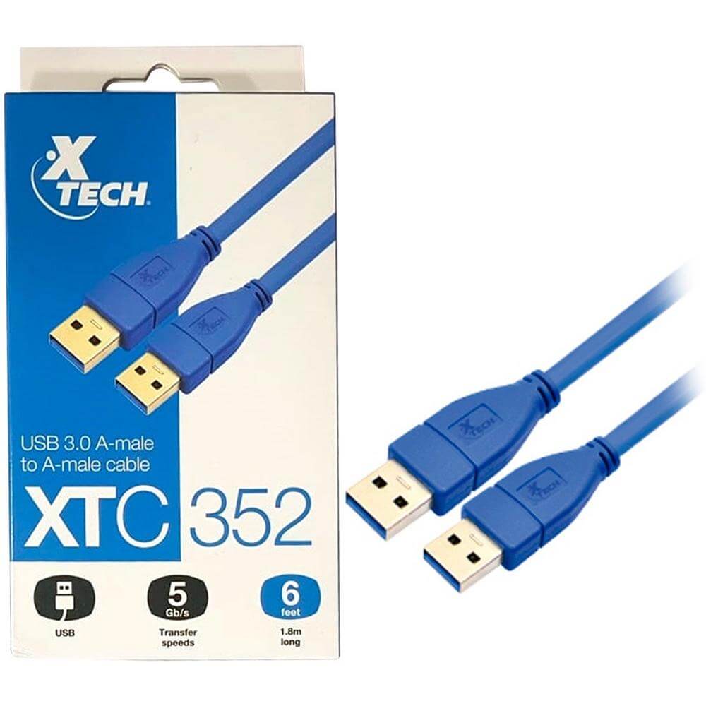 Cable Usb 3.0 Macho Macho 1.8M Xtc352