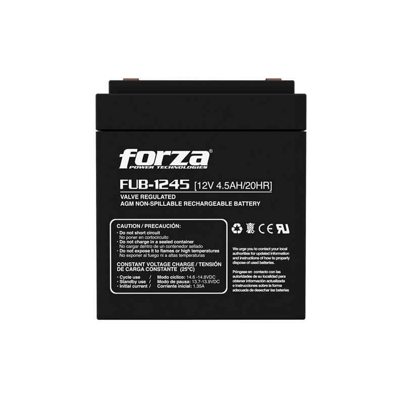 Bateria Para Ups Forza, 12V 4.5A