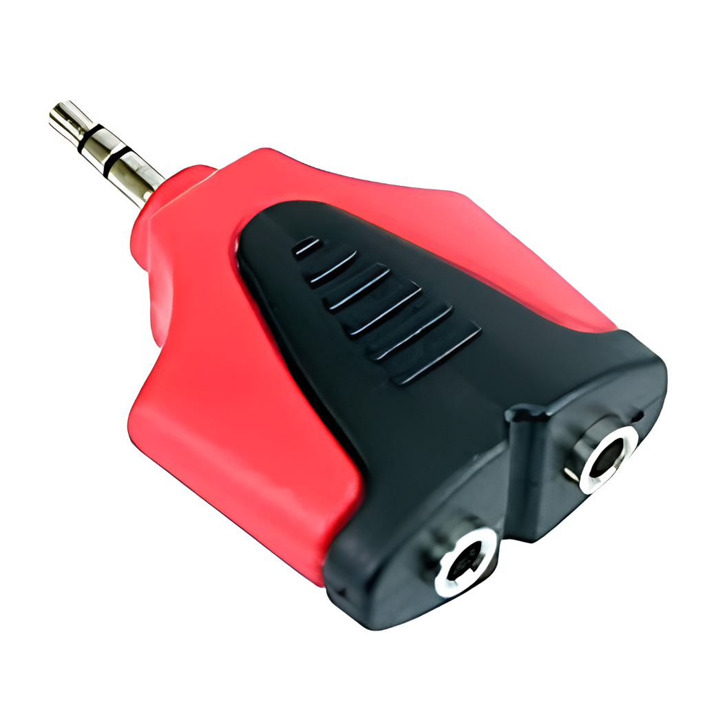 Adaptador De 2 3.5 A 1 3.5 Estereo Revolution