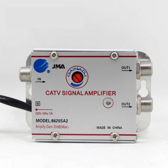 Amplificador De Señal Netcom 2 Salidas 20dB 8620SA2