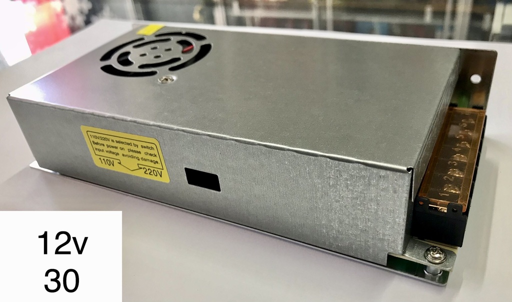 Fuente De Voltaje Conmutada 12V 30A