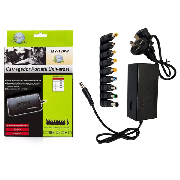 Adaptador Universal MY-96W 12-24V 120W