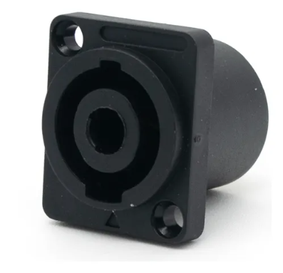 Conector Speakon Hembra Para Chasis Rectangular