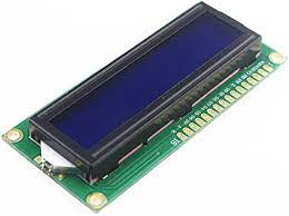 Pantalla LCD 2*16 Modelo 1602A