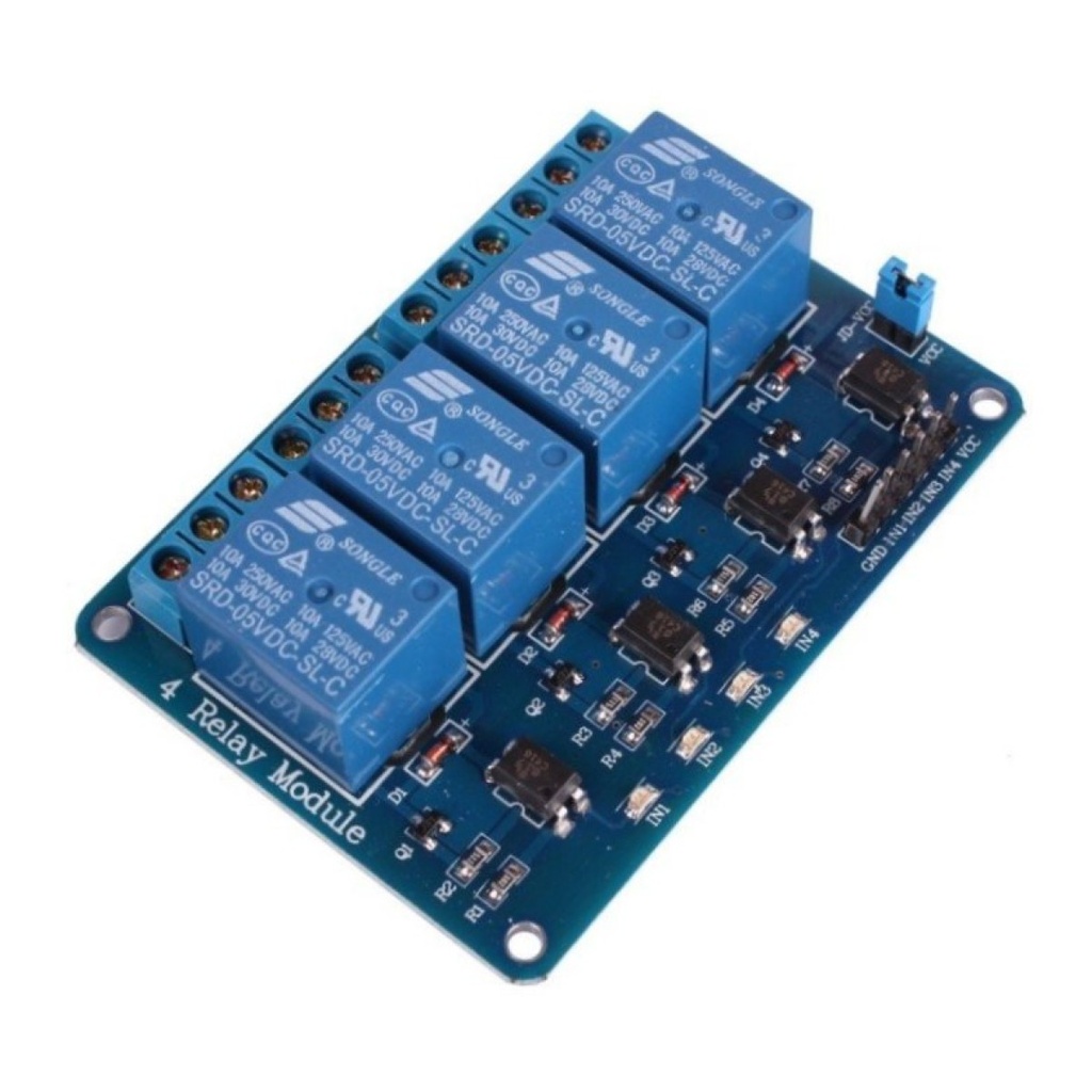 Modulo 4 Rele 5V