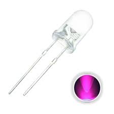 LED 5mm Ultrabrillante Rosado