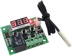 Termostato Controlador De Temperatura WS1209 color Rojo