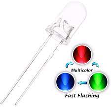 LED 5mm Ultrabrillante RGB Rapido
