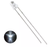 Led Ultrabrillante 3mm Blanco