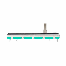 Potenciometro Deslizable B10K B103 75mm Verde