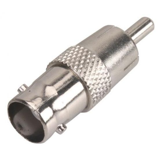 Conector BNC Hembra A RCA Macho