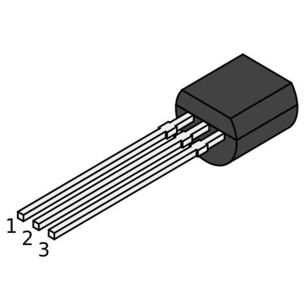 Transistor BJT 2N3904 NPN 60V 0.2A NTE123AP