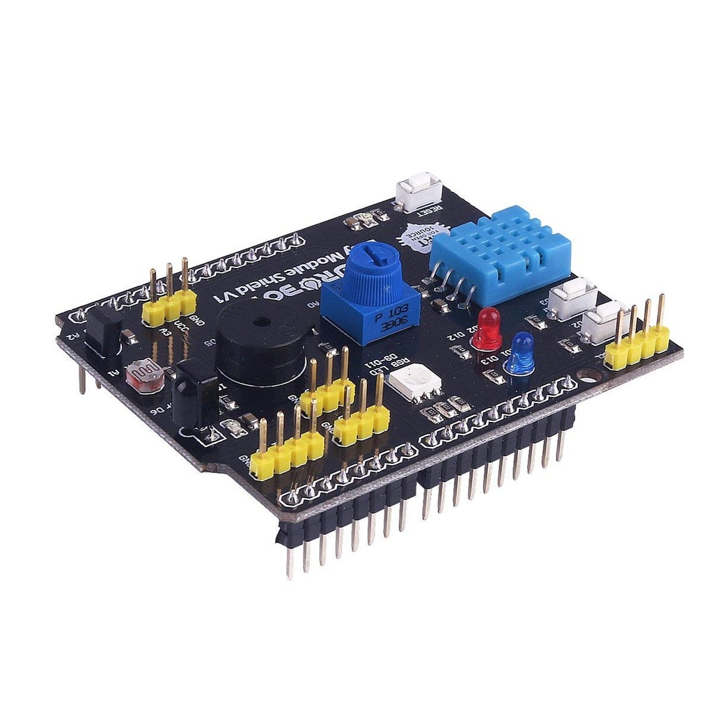 Shield Multifuncional Para Arduino DHT11 LM35