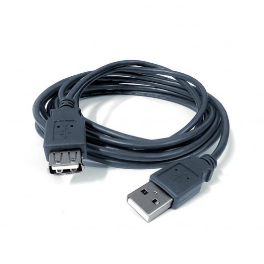 Cable Extensión USB-A Macho a Macho 1.8 Metros 6 Pies ETOUCH