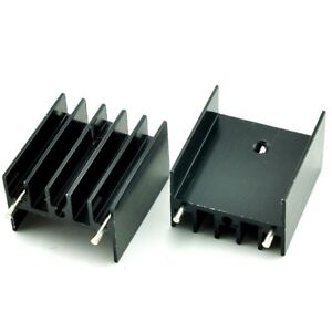 Disipador De Aluminio Para Transistor TO220 25x23x16MM