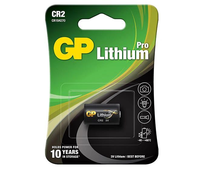 Bateria GP Litio CR123A Blister 1Pc