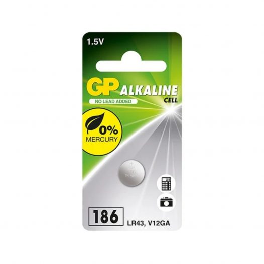 Bateria GP LR43 (186) 1.5V