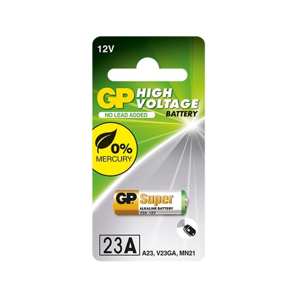 Bateria GP 23A Alkalina 12V 23AF-2C5