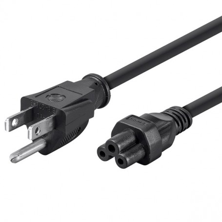 Cable De Poder 3 Pines Para Laptop 1.8 Metros 6 Pies ETOUCH