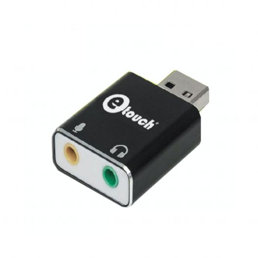 Adaptador Usb De Sonido 7 Canales Aluminio