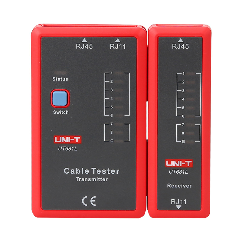 Téster Para Cables de Red RJ45/RJ11 UNI-T UT681L