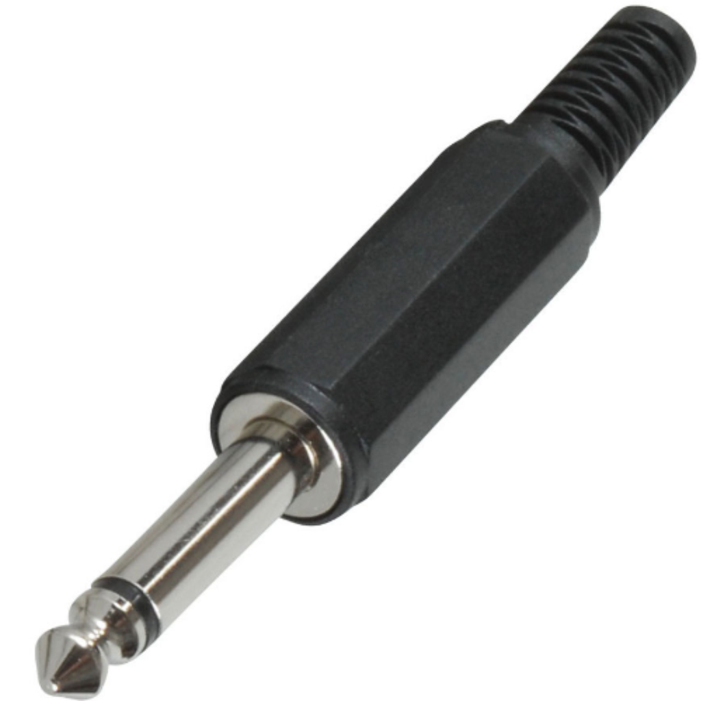 Plug De 1/4" Mono Plastico