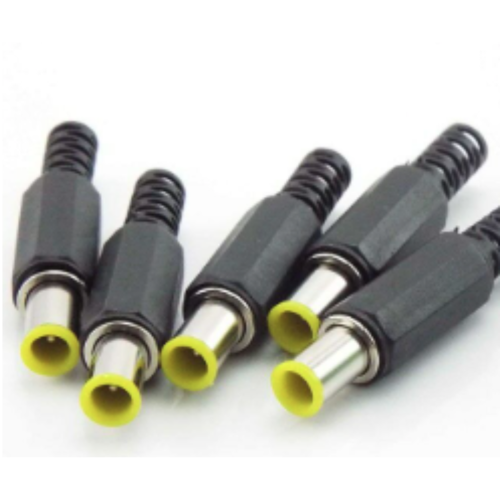 Plug Dc Sony 6*4.4Mm Con Pin (Amarillo)*
