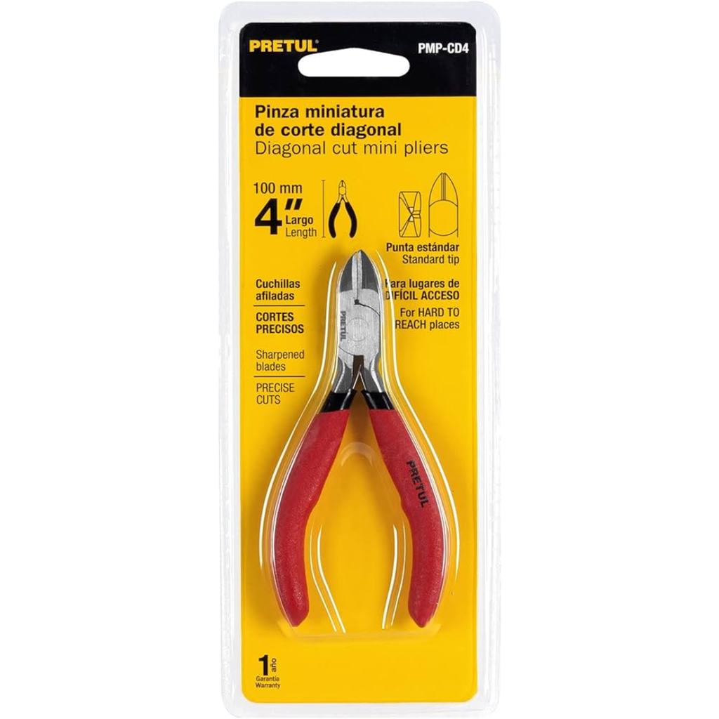 Corta Alambre Pequeño 4" Pretul Pmp-Cd4