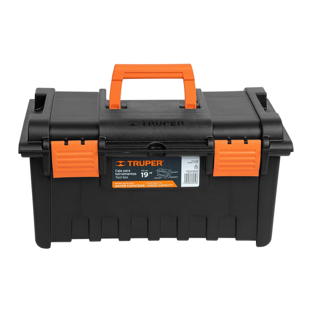 Caja De Herramientas Truper 19" 19781