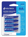 Bateria Alkalina AA Volteck Con 4 Al-Aa