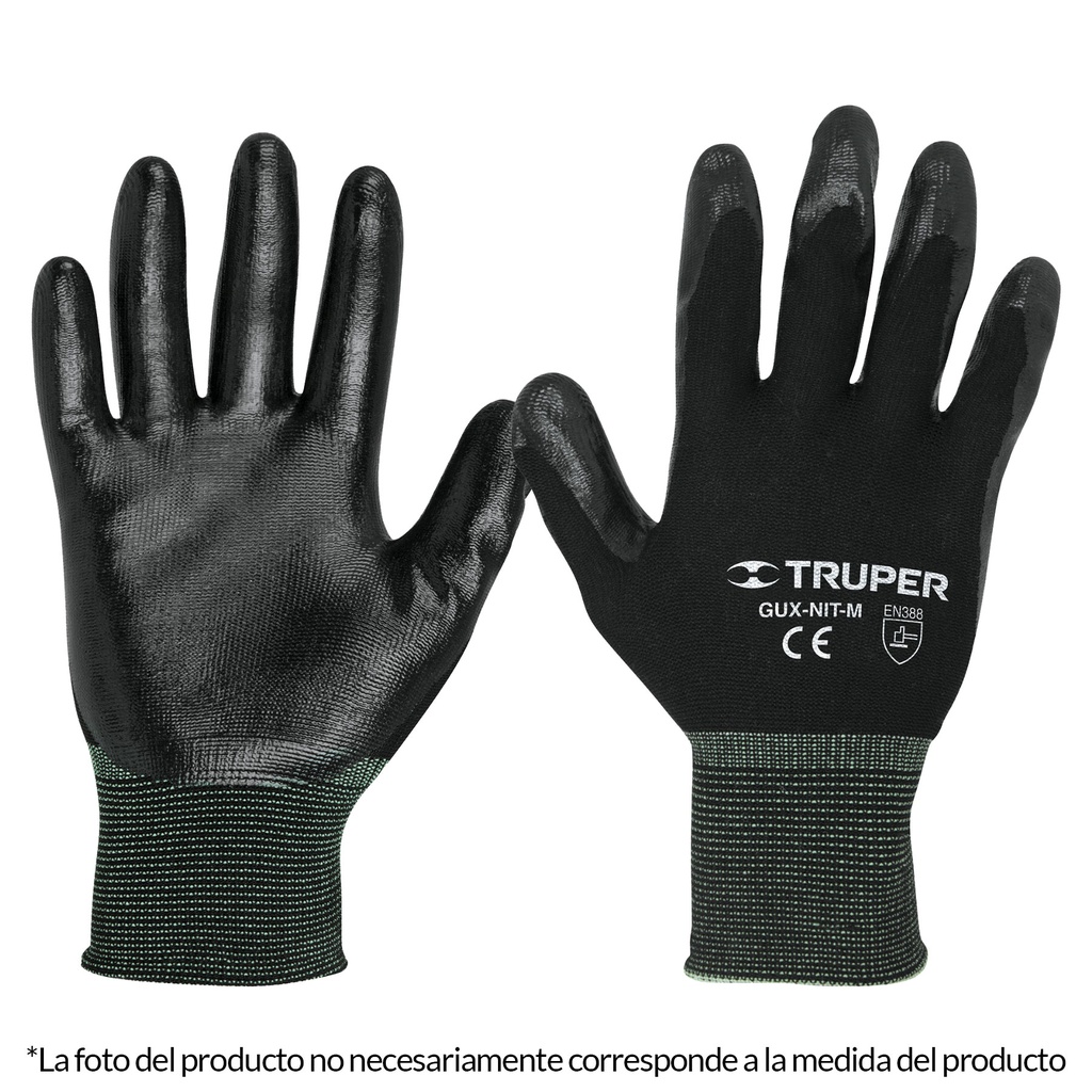 Guantes De Nitrilo Truper Gu-122