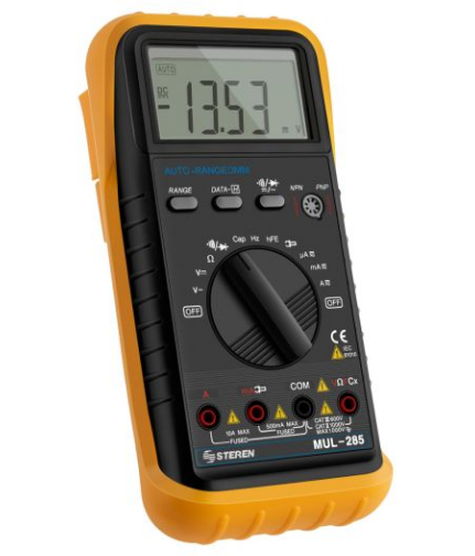 Multimetro Digital Profesional Auto Rango Steren