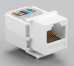 Dado RJ45 CAT6 T568A/B Keystone