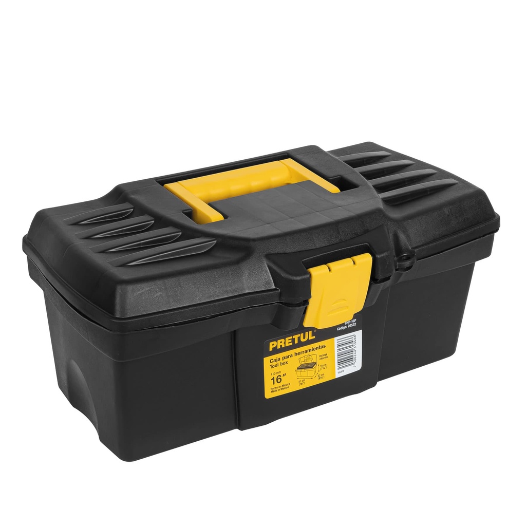 Caja De Herramientas 16" Pretul Chp-16P