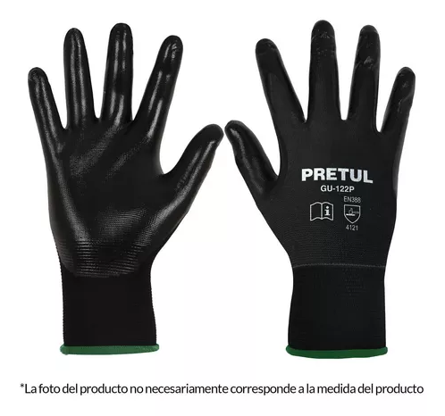 Guante Pretul (G) Recubierto De Nitrilo