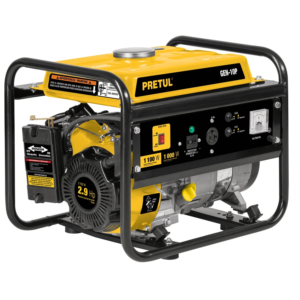Generador Electrico A Gasolina 1000W Pretul