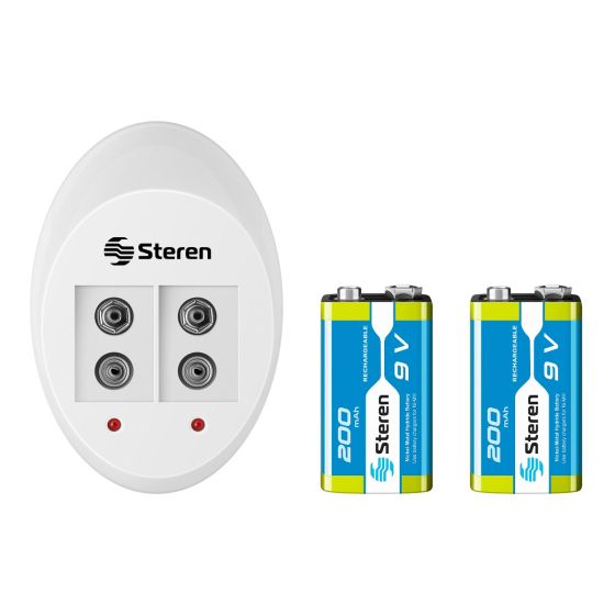 Cargador De Bateria 9 Voltios Steren Crg-250
