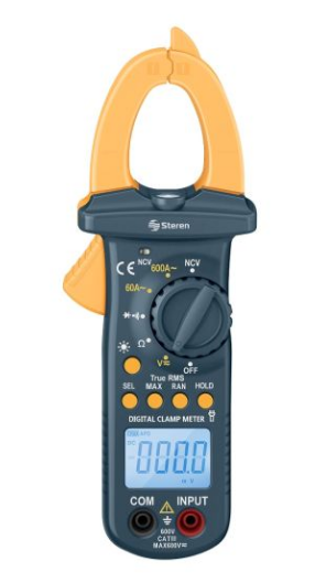 Multímetro De Gancho Auto-Rango RMS Steren MUL-110