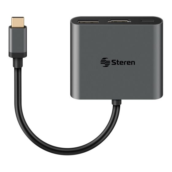 Adaptador Usb C A Hdmi / Usb 3.0 / Usb C Steren