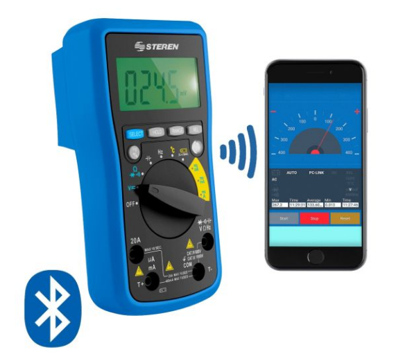 Multimetro Profesional Bluetooth Steren