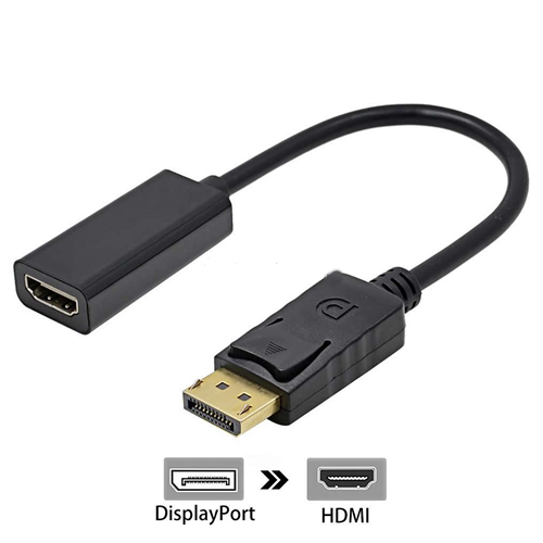 Adaptador de Video DisplayPort Macho A HDMI Hembra ETOUCH