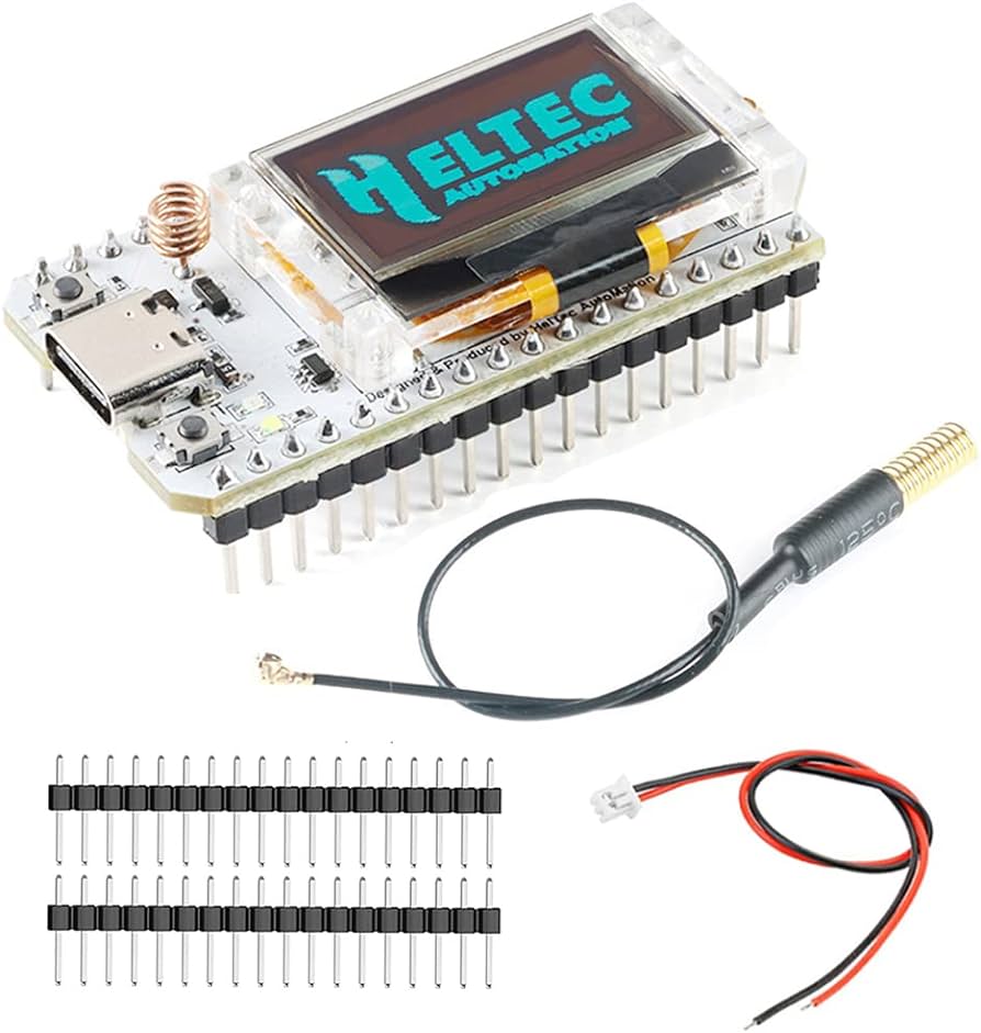 Placa De Desarollo LoRa 32 Sx1262 863-828 WiFi BLE 0.96" 128X64 OLED