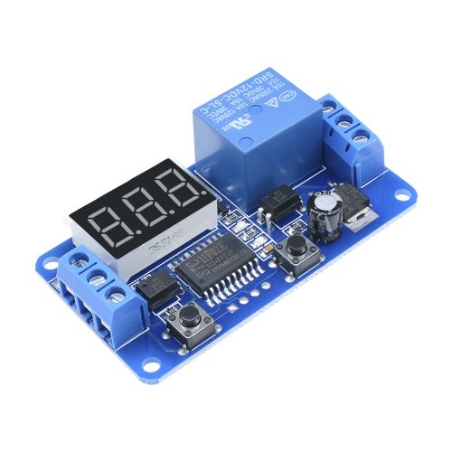 Modulo Timmer Con Rele 12V Y Indicador DCK01