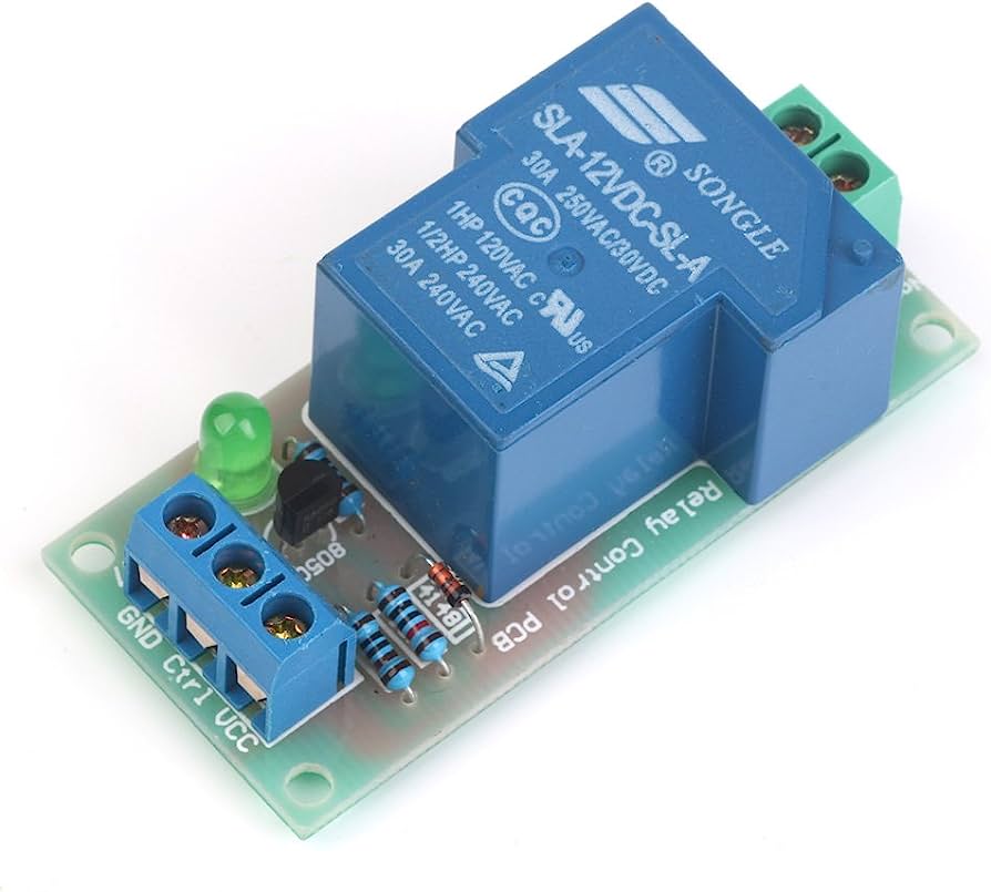 Modulo 1 Relé 12V 30A Tipo T