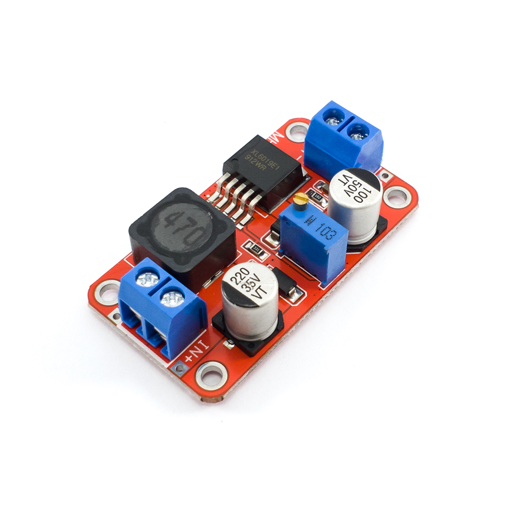 XL6019 Módulo Elevador de Voltaje Boost Step Up Dc-Dc 35V 5A Máximo