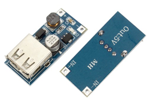 Modulo DC-DC 0.9-5V 600mA con Salida USB Tipo A Hembra